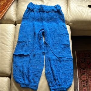 free people beach terry knit pants